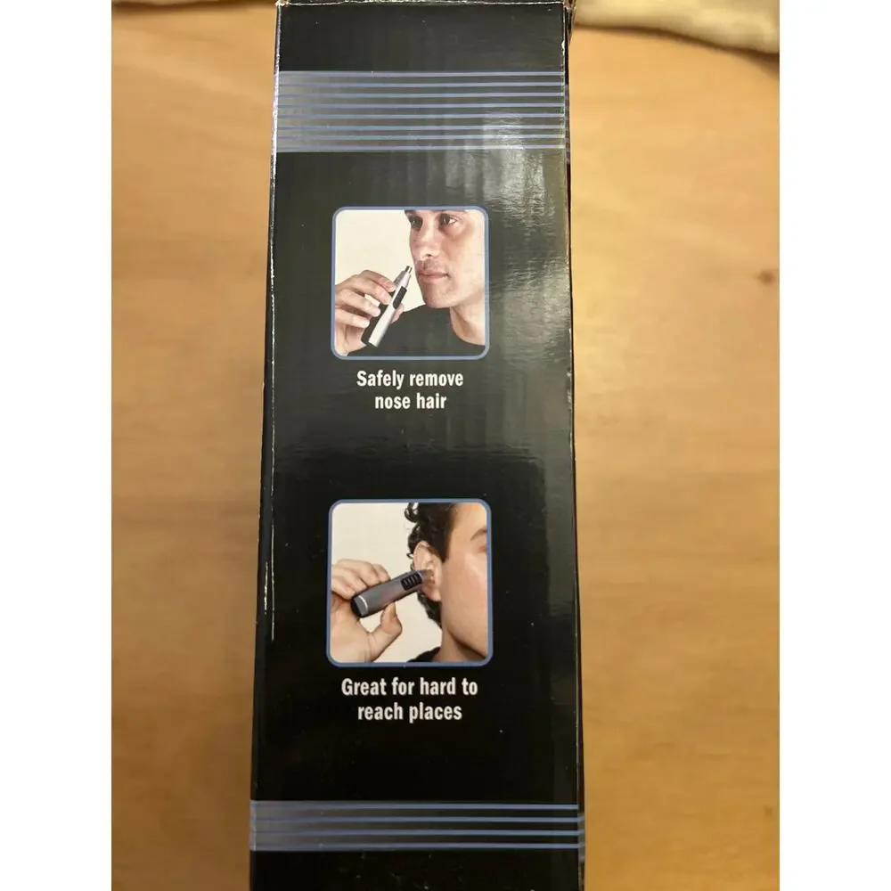 New Mens Power Face Deluxe 3 Blade Shaver with Bonus Personal Groomer Great Gift